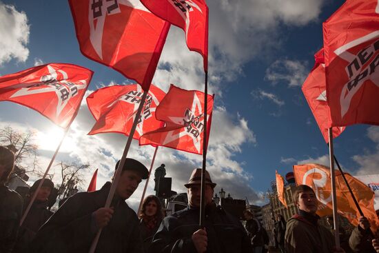 Opposition rally on Pushkinskaya Square