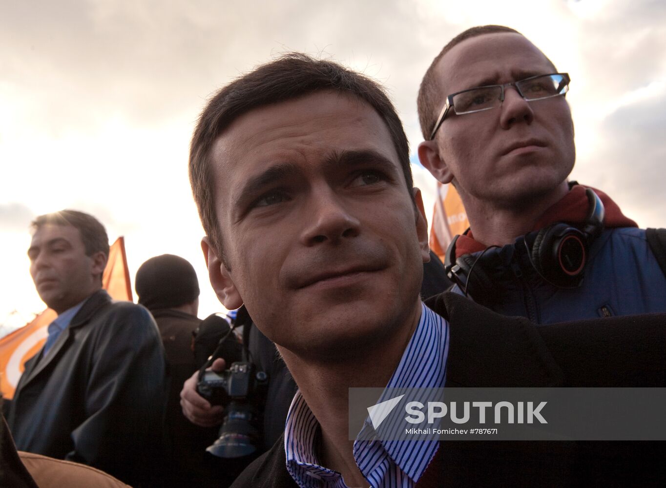 Opposition rally on Pushkinskaya Square