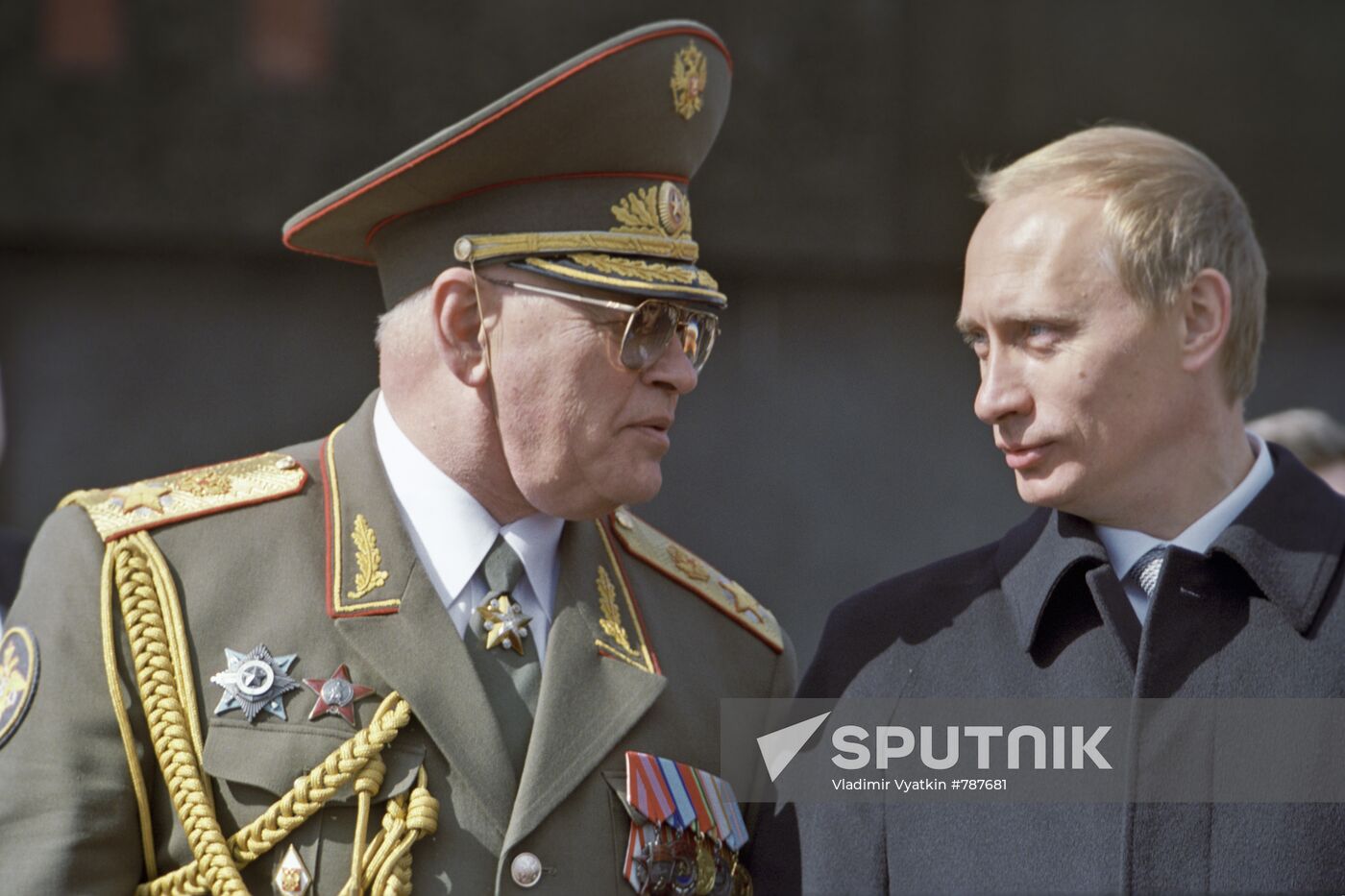 Igor Dmitriyevich Sergeyev and Vladimir Vladimirovich Putin