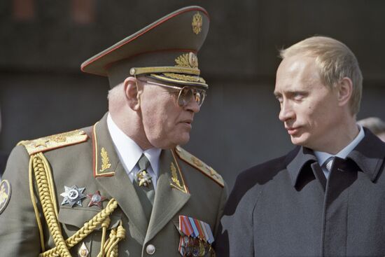 Igor Dmitriyevich Sergeyev and Vladimir Vladimirovich Putin