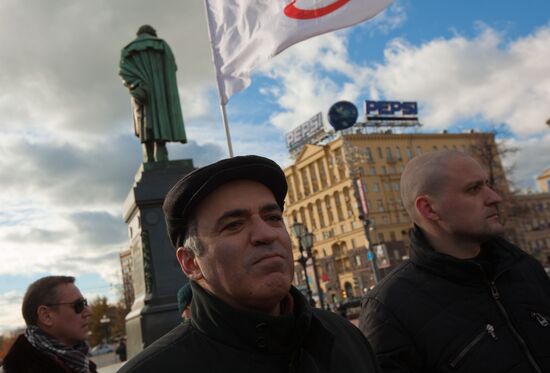 Garry Kasparov, Sergey Udaltsov