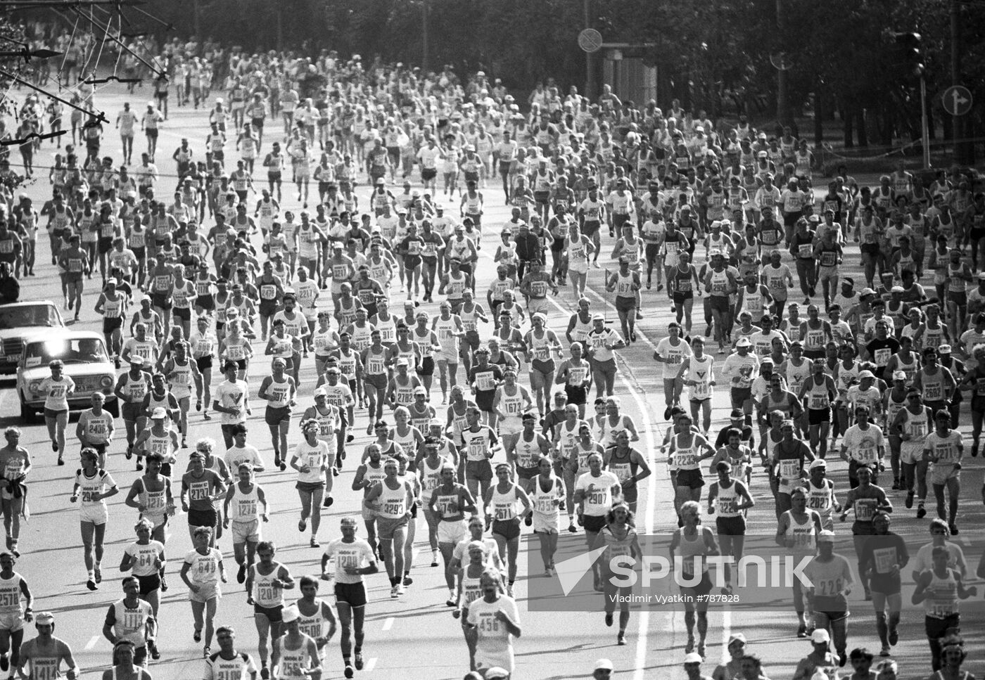 Moscow International Peace Marathon in 1987