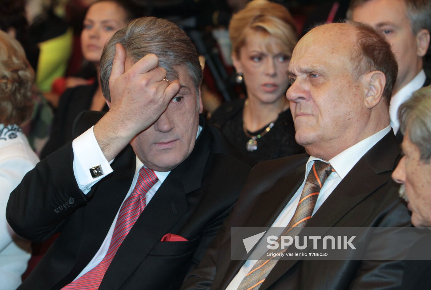 Viktor Yushchenko and Vladimir Menshov