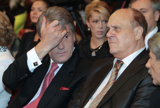 Viktor Yushchenko and Vladimir Menshov