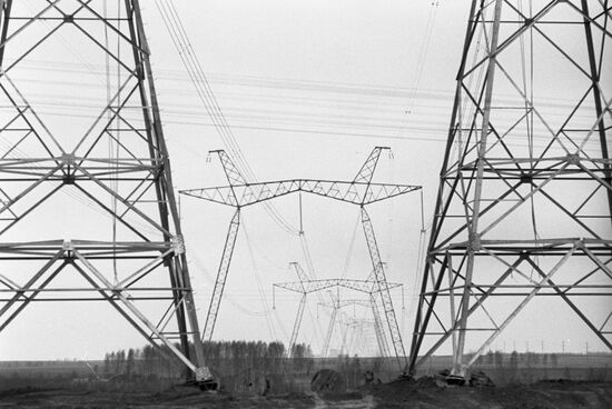 The Smolensk power-transmission line