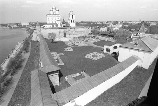 Panorama of the Pskov Kremlin