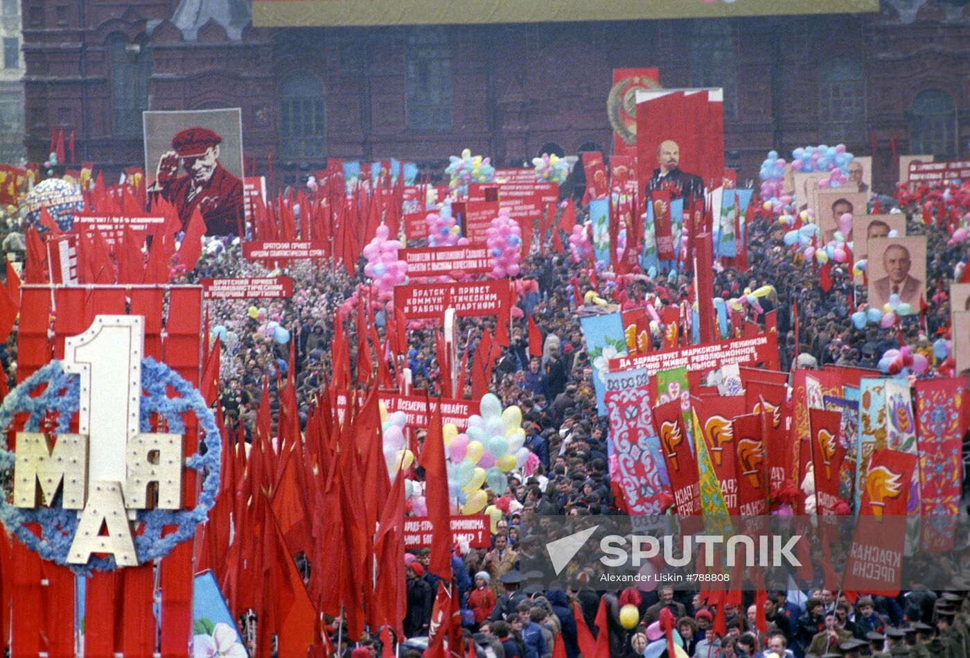 May Day demonstration, 1985