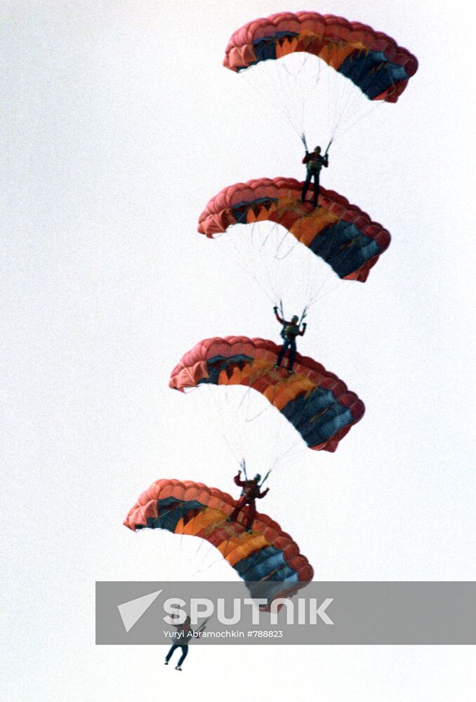 Air show in Tushino