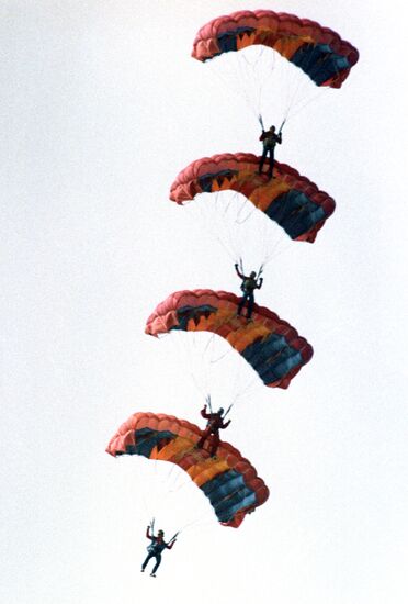 Air show in Tushino