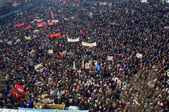 All-Russia protest action
