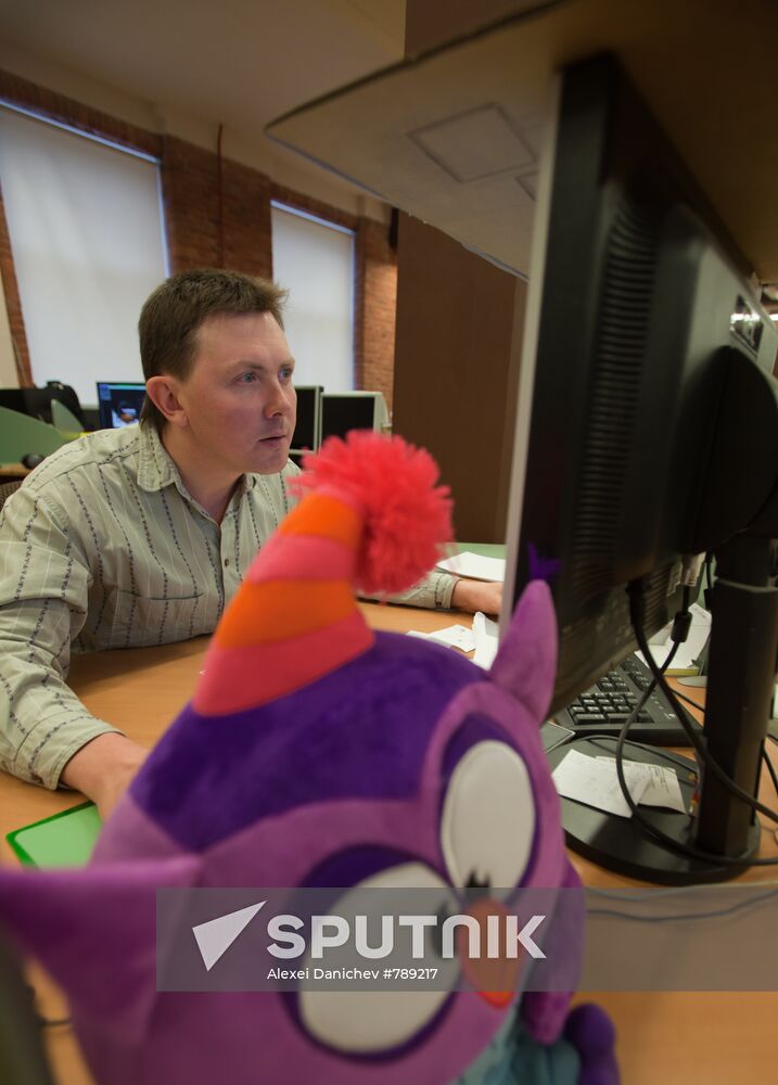 Member of staff at Peterburg animated film studio