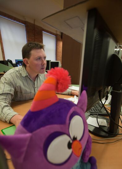 Member of staff at Peterburg animated film studio