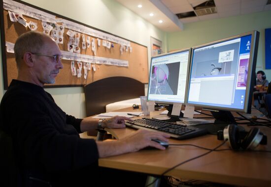 Member of staff at Peterburg animated film studio