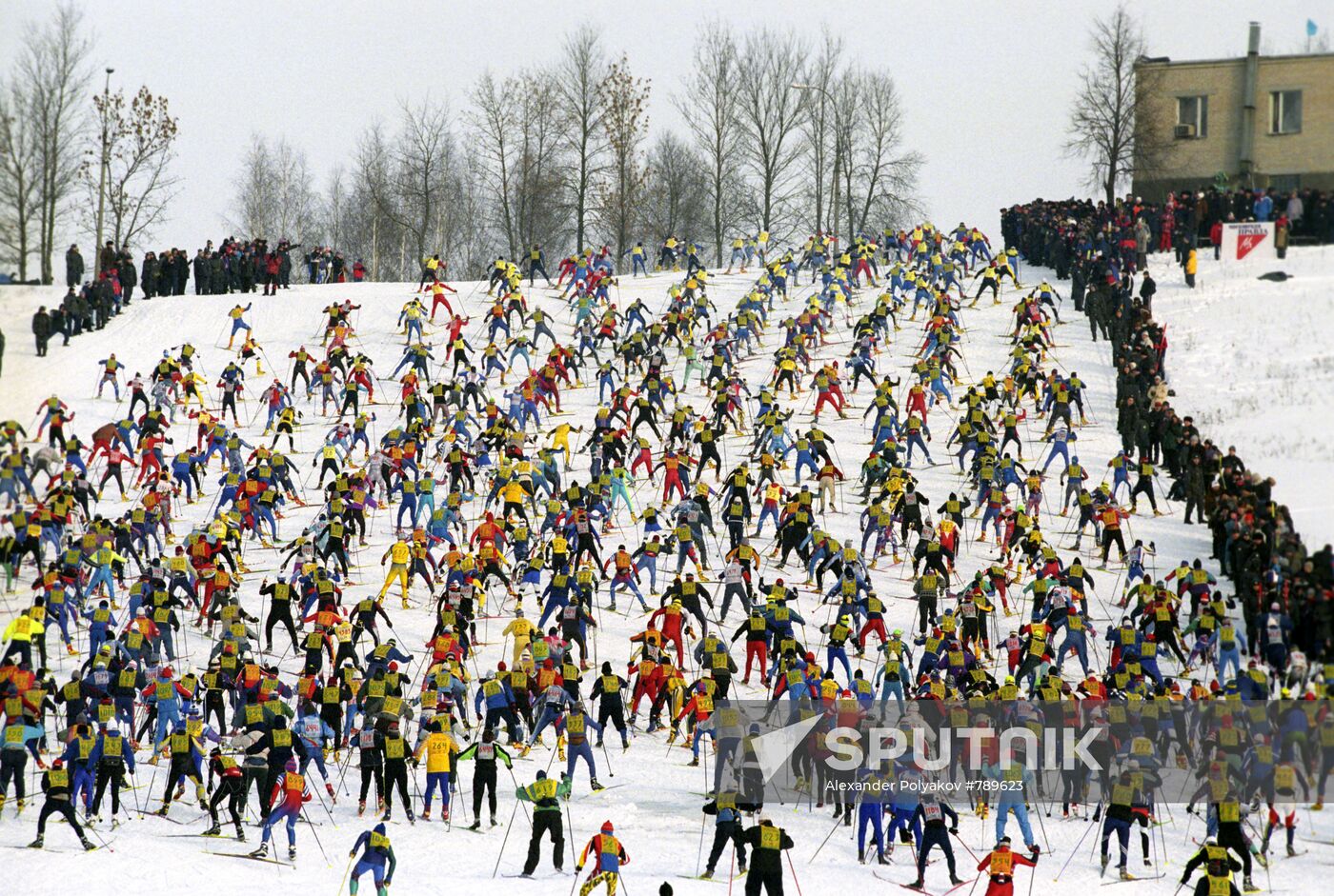 Participants of 2003 Moscow Ski Track competition