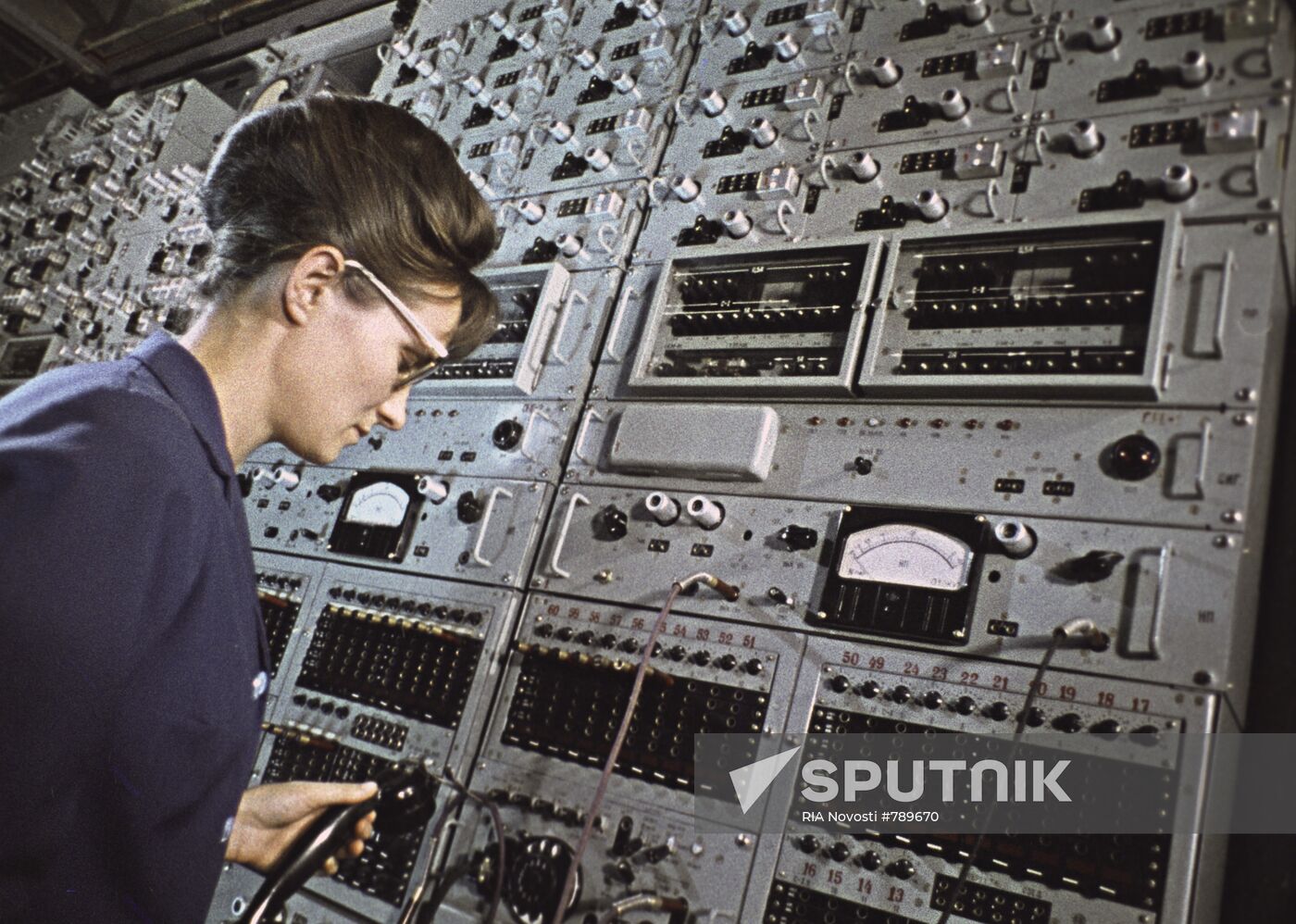 Still from film "Space bridge"