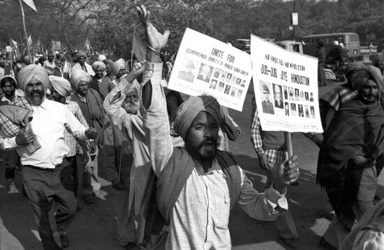 All-Indian march for nuclear disarmament
