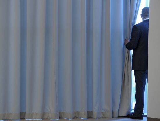 Meeting of Russian, Azerbaijani and Armenian presidents