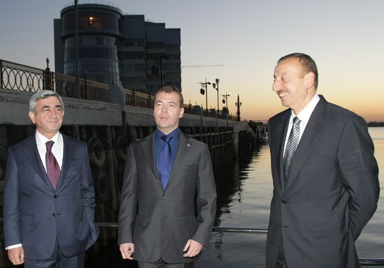 Trilateral meeting of Presidents of Russia, Azerbaijan and Armen