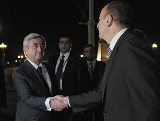 Trilateral meeting of Presidents of Russia, Azerbaijan and Armen