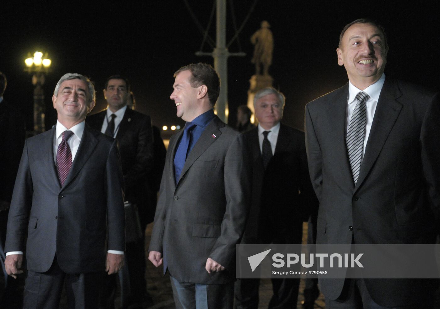 Trilateral meeting of Presidents of Russia, Azerbaijan and Armen