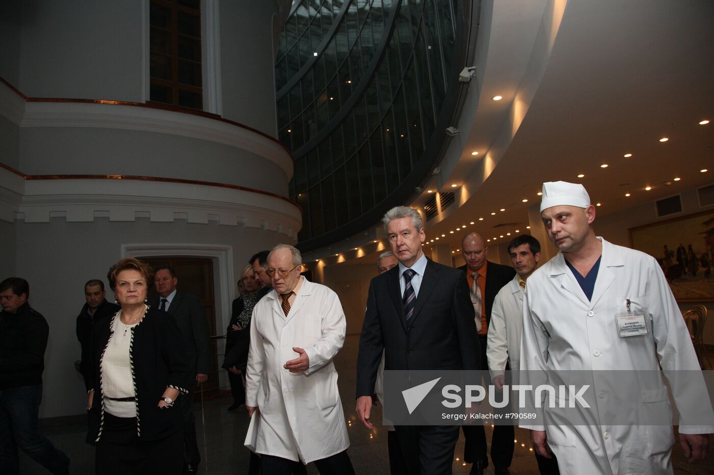 Moscow's Mayor holds meeting
