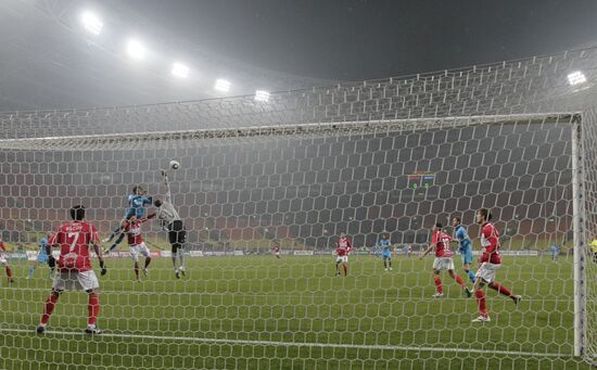 Football. Spartak Moscow vs. Zenit St Petersburg