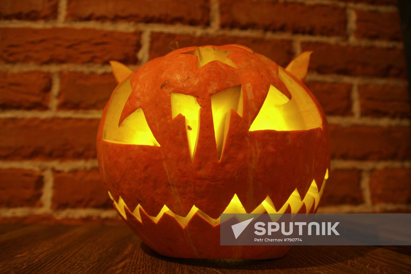 Halloween specials at a Moscow restaurant