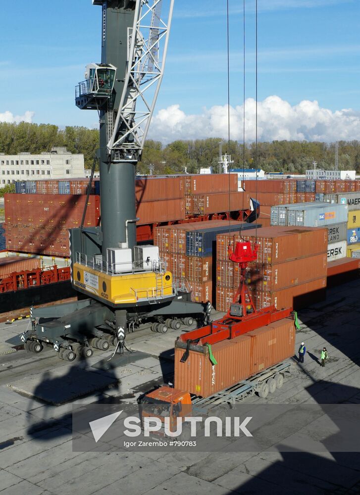 Container cargo terminal