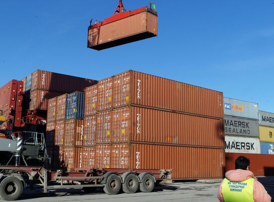 Container cargo terminal