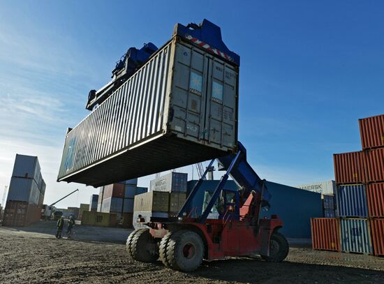 Container cargo terminal