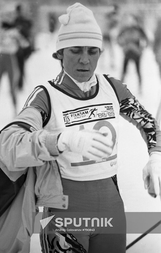 Skier Raisa Smetanina