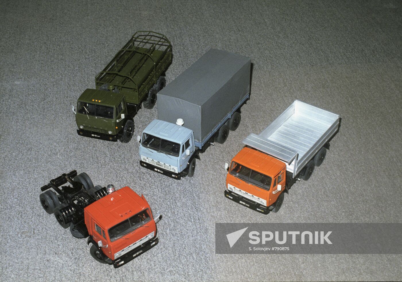 KAMAZ truck models