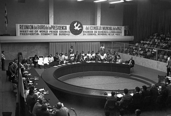 Meeting of Presidium bureau of World Peace Council