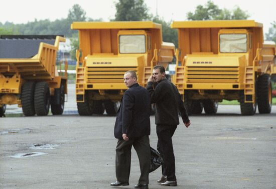 BelAZ trucks