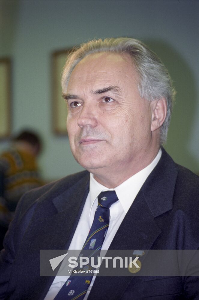 Mikhail Simonov, chief designer of Sukhoi design office