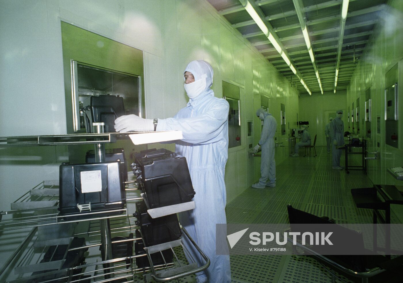 Microchip production