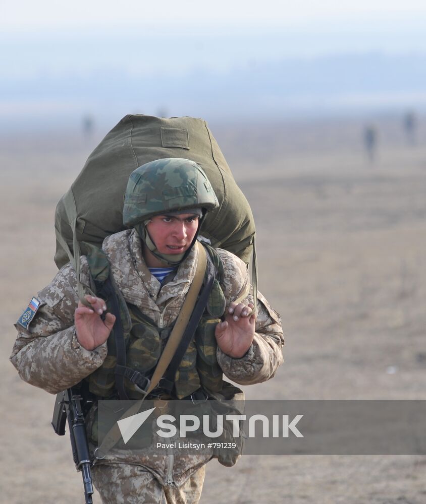 CSTO holds Interaction-2010 drills at Chebarkul training field