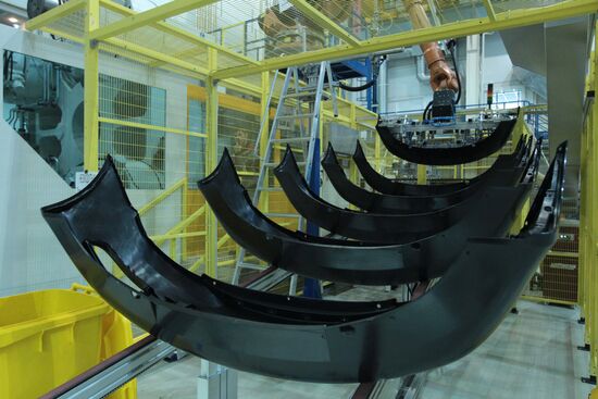 Opening of Magna's car parts plant