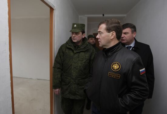 Dmitry Medvedev visits military community town in Moscow Region