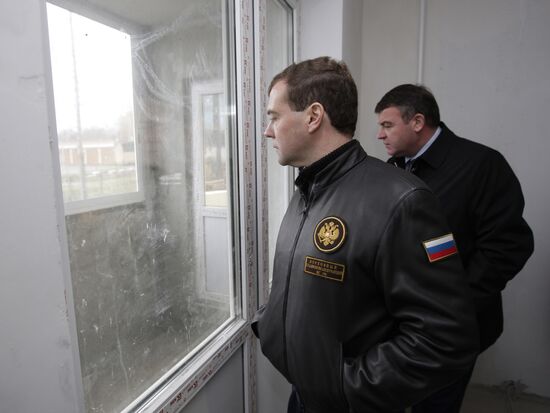 Dmitry Medvedev visits military community town in Moscow Region