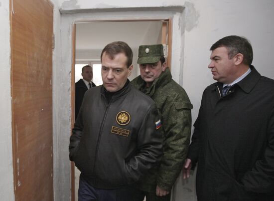 Dmitry Medvedev visits military community town in Moscow Region