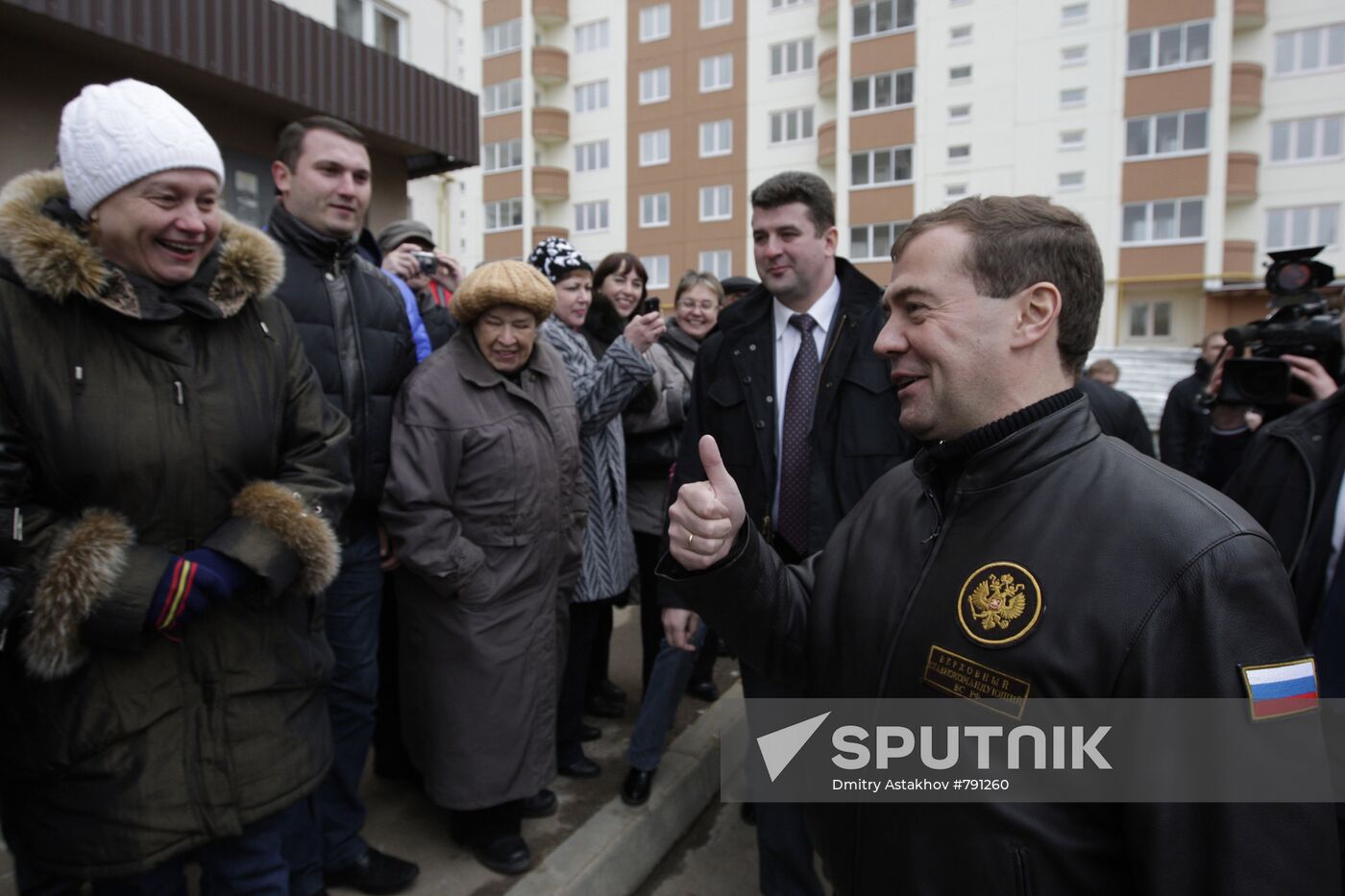 Dmitry Medvedev visits military community town in Moscow Region