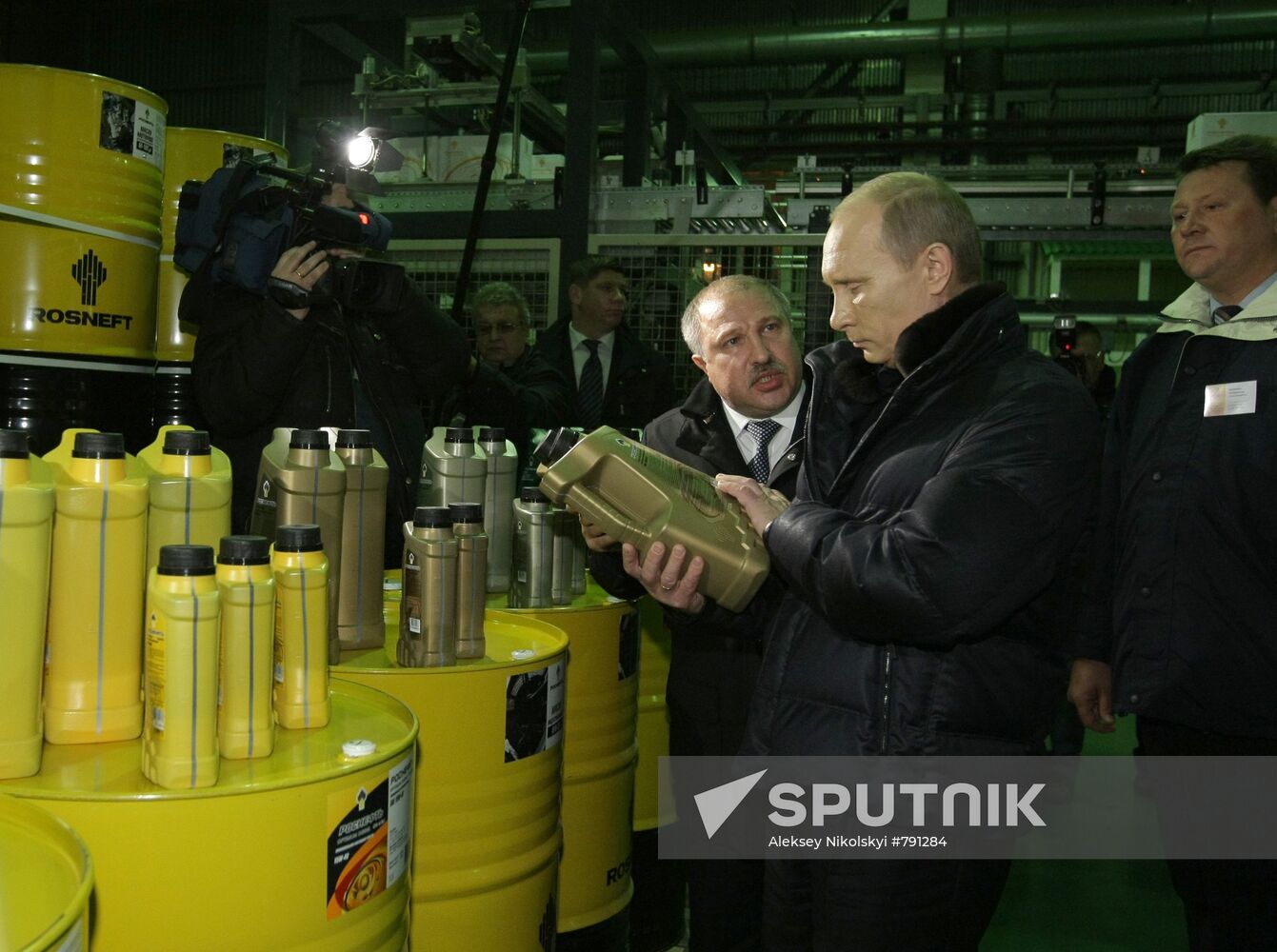 Vladimir Putin visits Samara