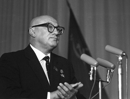 Chairman of USSR-Chile Society, Professor A. Vishnevsky