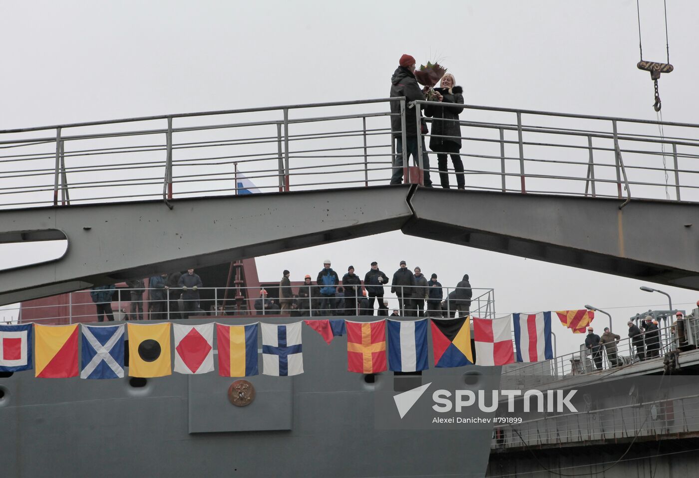 Admiral Sergey Gorshkov lead ship launched