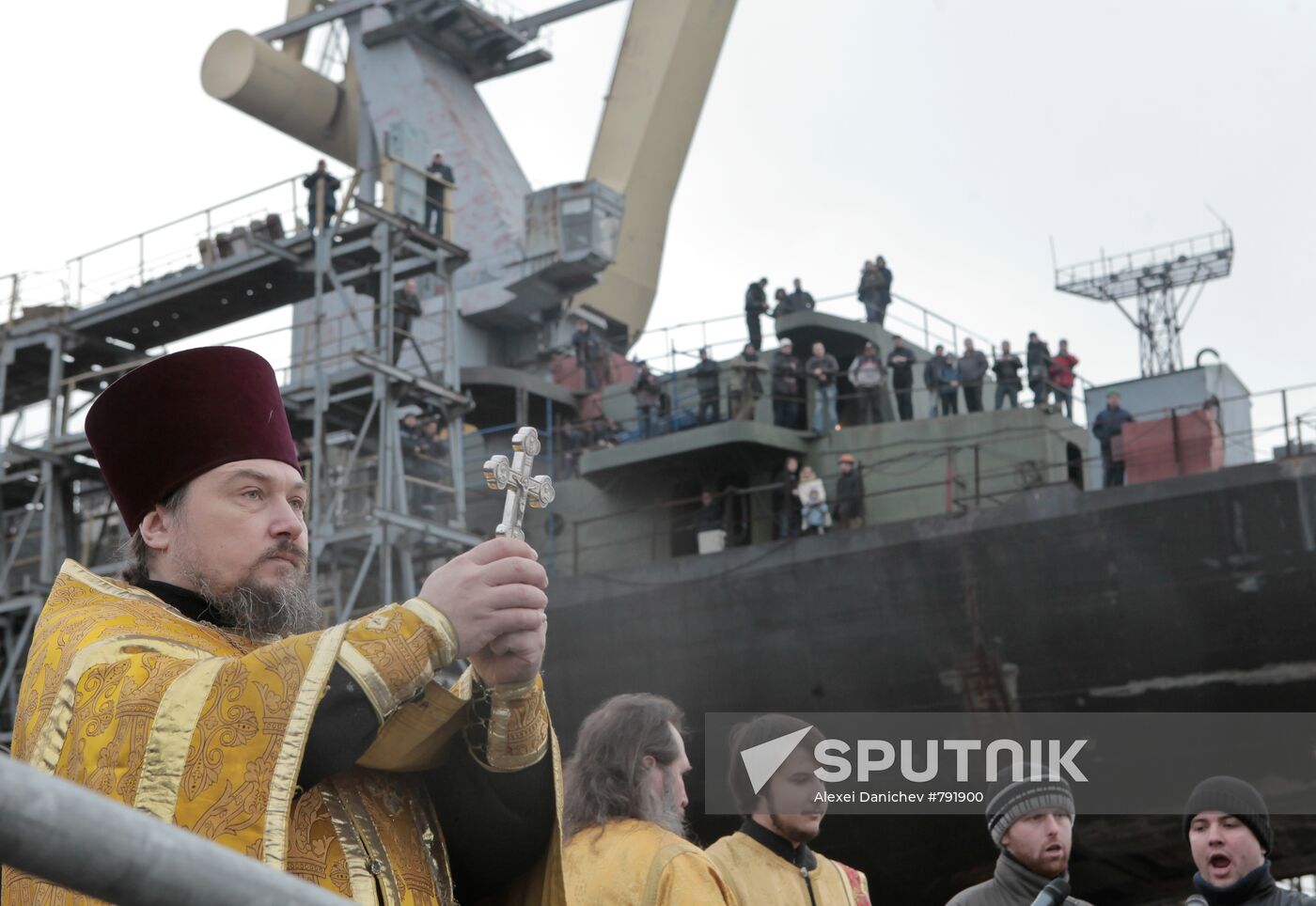 Admiral Sergey Gorshkov lead ship launched