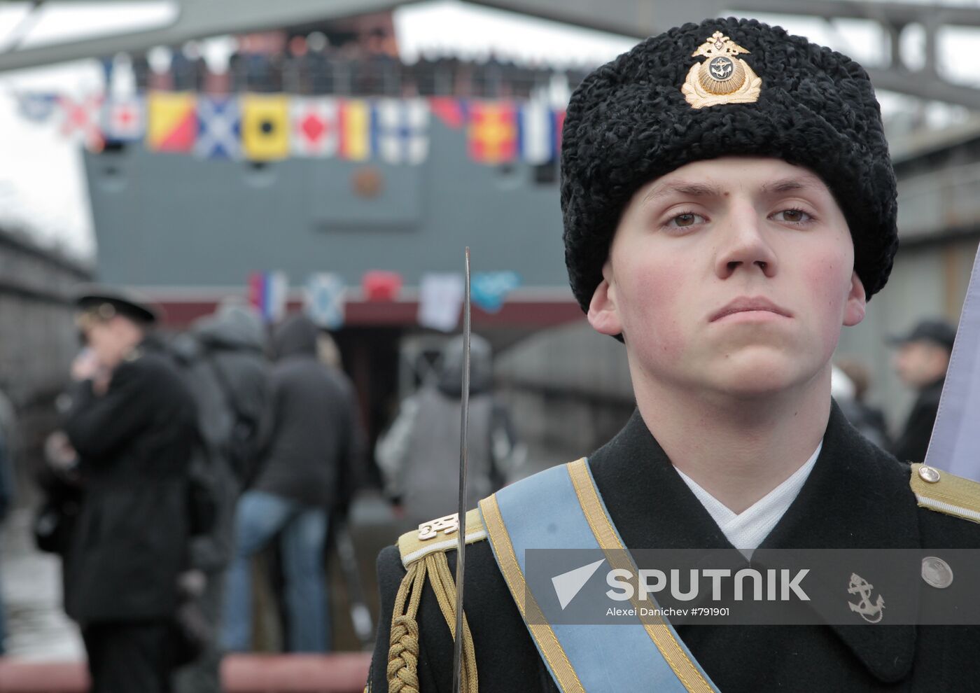 Admiral Sergey Gorshkov lead ship launched