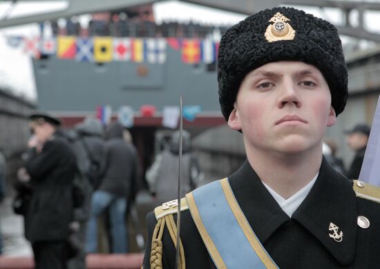 Admiral Sergey Gorshkov lead ship launched