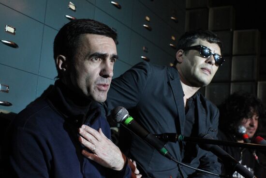 Press conference by Vyacheslav Butusov and U-Piter group