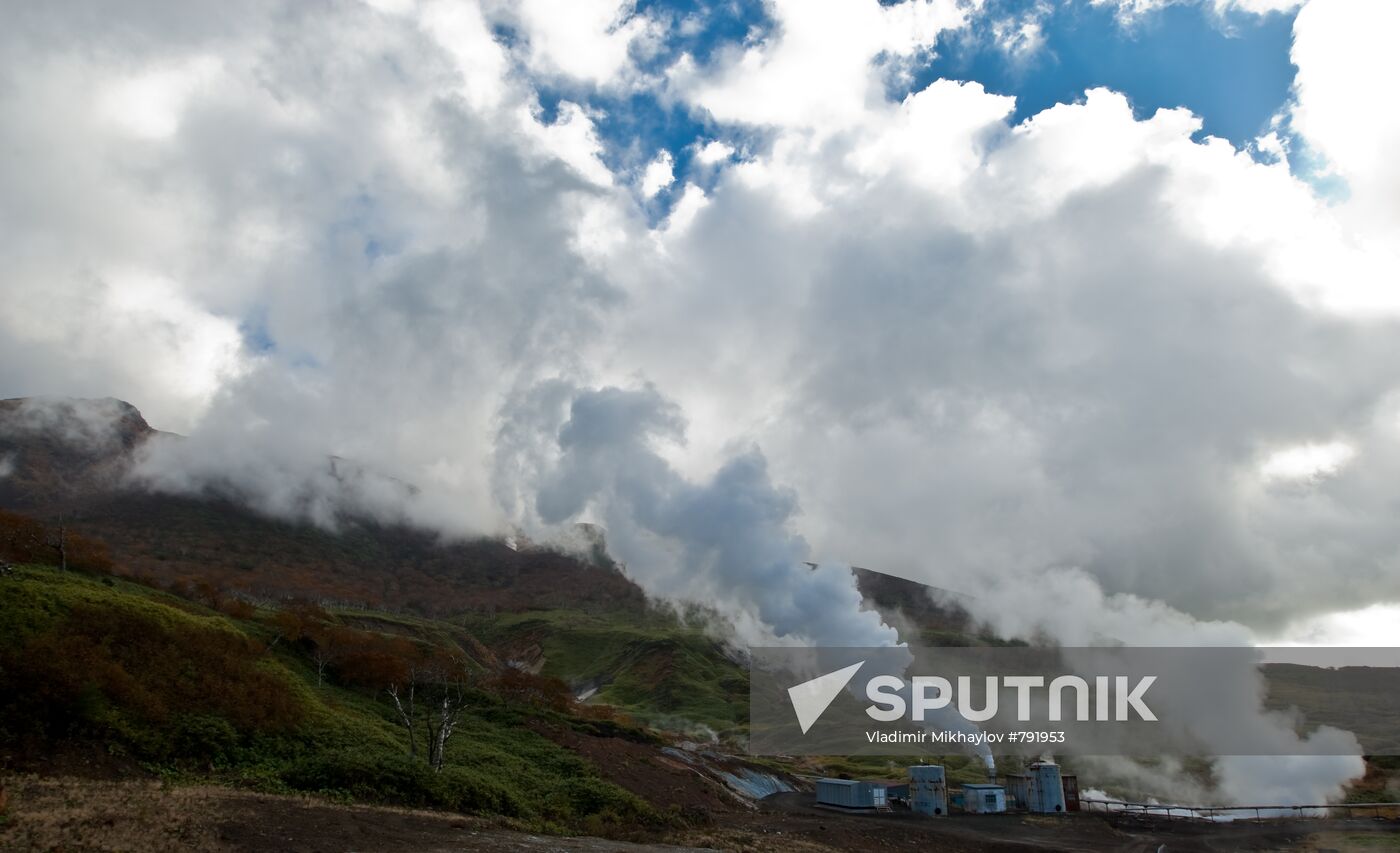 Okeanskaya geothermal plant